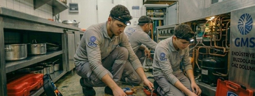Şişli Endüstriyel Dolap Gaz Dolumu